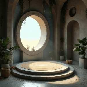 Create an circular chapel